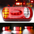 12V 32 LED Car Truck Tail Light Rear Stop Brake Lights 2PCS. 