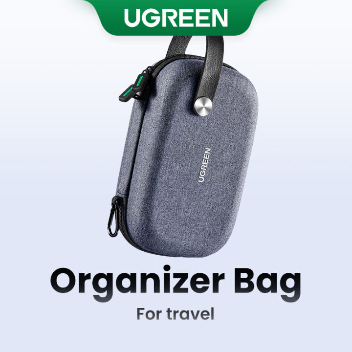 Ugreen Carrying Storage Hard disk Case Hard Case Box for 2.5 Hard Drive Disk USB Cable External Storage Carrying SSD HDD Case