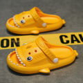 Upgrade Summer Children Slippers Thick Sole Eva Shark Slippers Non-Slip Soft Bottom Baby Sandal Kids Shark Slides Home Shoes. 