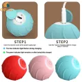 Opets Opets Automatic Cat Teaser Ball Jumping & Rolling Ball Smart Cat Toys Dog Interactive Toys Automatic Bouncing Ball with Light Rechargeable Teasing Kittens Jumping Ball. 