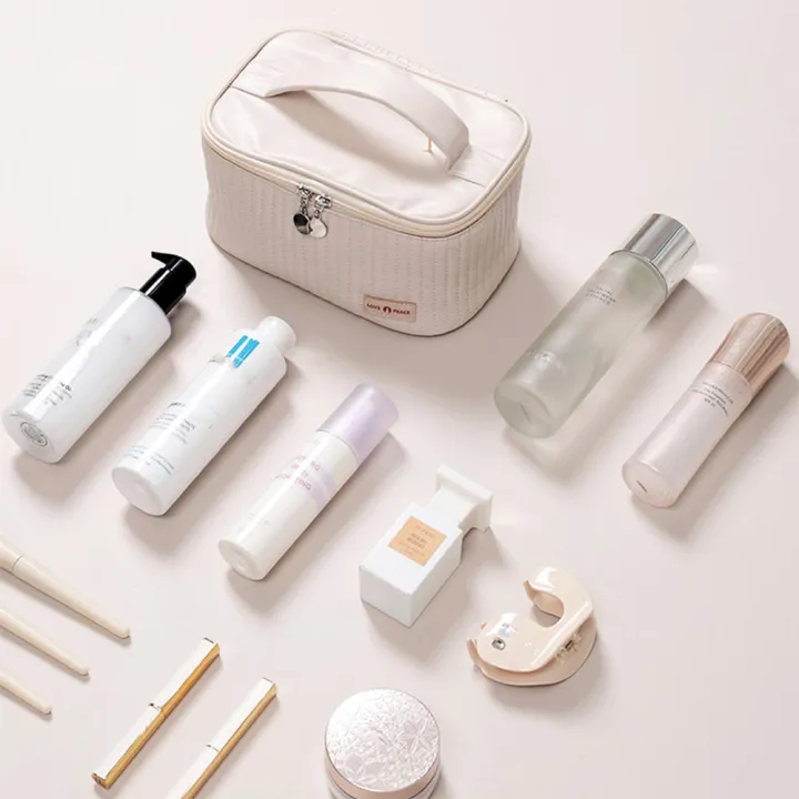 Makeup%20Bags%20for%20Women%20Travel%20Toiletry%20Cute%20Cases%20Bag%20Portable%20Solid%20Color%20Makeup%20Organizer%20Box%20Cosmetic%20Bag%20Neceser%20PU%20Leather%20-%20Image%202