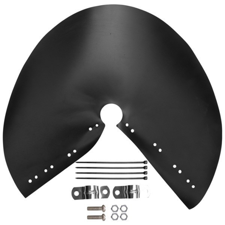 2Pcs%20Wrap-Around%20Squirrel%20Baffle%20Black%20Wrap-Around%20Protective%20Squirrel%20Baffle%20for%20Bird%20Feeder%20Pole%20-%20Image%205