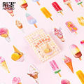 23/46pcs Ice cream dispenser Decorative Stationery mini box Stickers set Scrapbooking DIY Diary Album Sticker Label. 