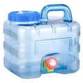 Water Canister with Tap,20L Water Tank with Handle,Portable Bucket Water Container with Lid for Outdoor Travel Camping. 