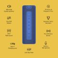MI Portable Bluetooth Speaker (Blue) 16W Speaker, Dual EQ Modes, IPX7 Rated, Up to 13 Hours Battery Life, TWS Mode, Type C Charging ( 100% Genuine  01 Year Official Warrenty ). 