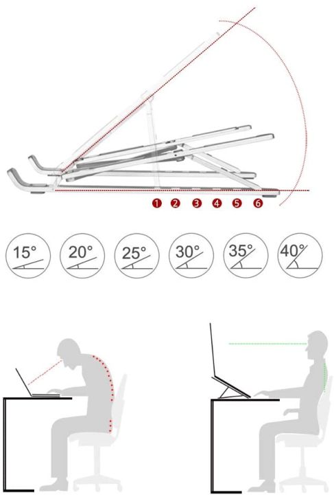 DATA%20FROG%20Modern%20Laptop%20Stand%20Aluminum%20Adjustable%20Notebook%20Holder%20Foldable%20Ergonomic%20Desk%20Mount%20for%20Laptops,%20Tablets,%20and%20Ultrabooks%20-%20Image%204