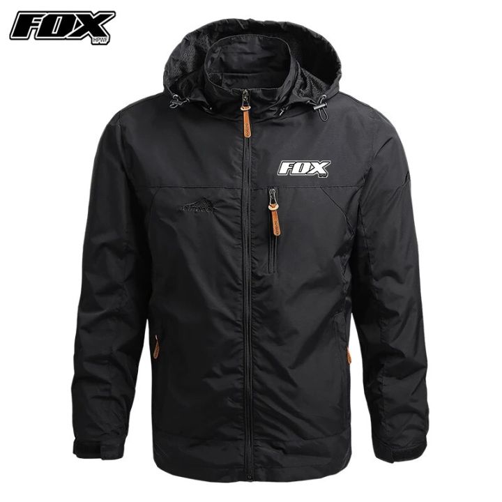 rain coat for bike FOX HPWF Waterproof Cycling Jacket Ultralight MTB Bicycle Rain Jackets Raincoat Outdoor Sport Windproof Bike Hooded Clothes Coat