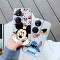 For Huawei Honor X7b 4G 90 Smart 5G Phone Case Couple Mickey Minnie Mouse Stitch Silicone Clear Transparent Bumper Back Cover. 