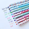 【HOT】 10 Pcs Korean Stationery Stationery Watercolor Pen Gel Pens Set Color Kandelia. 
