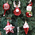 Christmas Lollipop Candy Cane Pendant Xmas Tree Hanging Ball Ornaments Christmas Decorations For Home 2024 New Year Gift. 