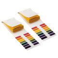 2 Set 160 Strips 1-14 PH Litmus Paper Ph Test Strips Water Cosmetics Soil PH Test Paper Strips with Control Card. 