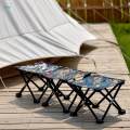 Folding Stool Seat Easy to Carry Compact Chair Footrest Chair Ottoman Camping Chair Foot Stool Saddle Chair for Backpacking Hiking Traveling. 