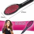 Simply Sonashi Straight 2-in-1 Ceramic Hair Straightening Brush , Electric Hair Brush with LCD Display for Easy and Quick Styling. 