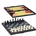 3 in 1 Magnetic Chess Board (24 x 24 cm). 