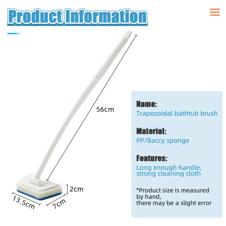 Cleaning%20Shower%20Floor%20Tiles%7Clong-handle%20Tile%20&%20Glass%20Cleaning%20Brush%20With%20Replaceable%20Sponge%20Head%20-%20Image%207