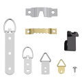 68 Pcs Picture Frame Hanging Hooks for Wall Mount. 