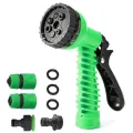 Garden Hose Nozzle Water Spray Gun 7 Diffrent Pattern. 