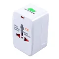 World Wide Universal Travel Plug Adapter All in 1 AC Power Charger Electrical Plug Adapter for AU EU UK US Plug with Pouch. 