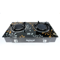 National Low gas, 2 burner portable infrared gas stove with Ceramic  Glass. 
