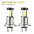 2X H7 LED Headlight Bulb Kit High Low Beam 100W 30000LM Super Bright 6000K White. 