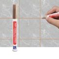 Tile Grout Pen Waterproof Marker Wall Seam Color Pen for Tiles Floor Bathroom Decontamination Seam Repair Cleaner Agents Paint. 