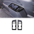 For Land Cruiser 250 Prado LC250 2024 Car Rear Door Cup Holder Panel Cover Trim Interior Accessories. 