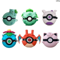 LutingCartoon Ball Bulbasaur Jigglypuff 3D Cartoon Case For Airpods 1 2 3 Pro Silicone Earphone Cover Wireless Headphone Box Cover. 