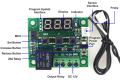 W1209 Digital Temperature Controller Thermostat Module 12VDC. 