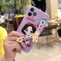 Camera all inclusive Bear bracelet Phone Case For iphone 11 Pro Max Lens bump protection Lens package Simplicity Cartoon. 