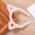 Fashion Women Girls Cute Plush Cat Ear Headband Autumn Winter Cartoon Lovely Furry Non-slip Hair Hoop Costume Party Headwear Hair Accessories. 