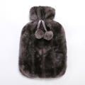 【Popular Categories】 Large Natural 2L Hot Warm Faux Water Bottle Cover Fluffy Pompom Cover. 