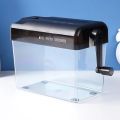 Desktop Household Manual Paper Shredder Office Manual Paper Shredder A4 Paper Document Strip Cutting Machine. 