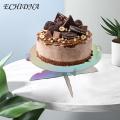 Cake Stand Easy Installation Stylish Practical Single Layer Round Cupcake Stand Perfect for Parties Events Sturdy Cupcake Holder. 