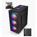 Orbis T130 RGB Gaming PC Case (4 Free RGB Cooling Fans)  Fantech casing  t 130. 