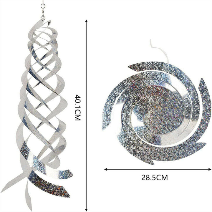 1/5Pcs%20Bird%20Repell-ent%20Spiral%20Reflectors%20Hanging%20Reflective%20Bird%20Deterent%20Device%20Garden%20Decorative%20Garden%20Scarecrow%20Yard%20Bird%20Repeller%20-%20Image%208