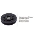 1 Pcs Universal 105mm Diameter Wearproof Bearing Pulley Wheel Cable Gym Fitness Equipment Part. 