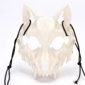 【HUT】 Halloween Masks Japanese Writer Cos Animal Horror Anime Props Mask Dragon God Tiger Dress Up Mask Holiday Decoration. 