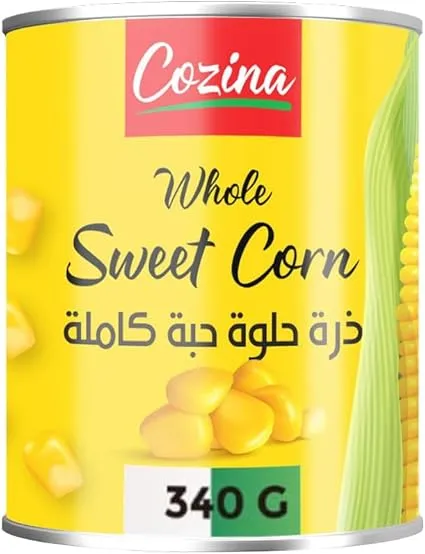 Cozina Canned Sweet Corn 340g FROM INDIA (SAM)