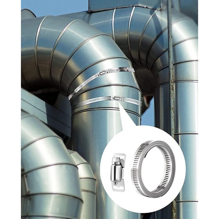 304%20Stainless%20Steel%20Adjustable%20Hose%20Clamps,%20DIY%20Worm%20Gear%20Duct%20Clamp%20Set,%20for%20Radiator/Automotive%20&%20Mechanical%20Plumbing%20-%20Image%204