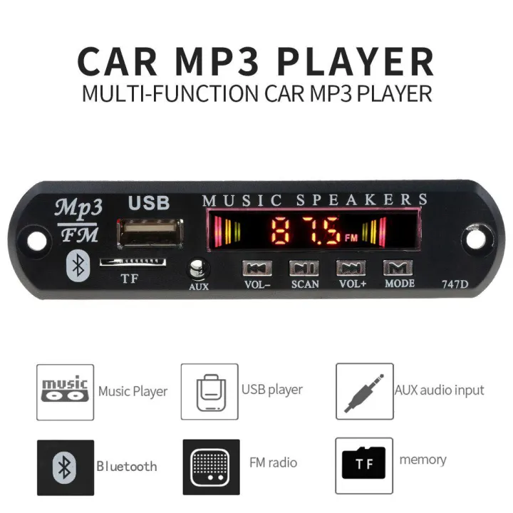 MP3%20Player%20Decoder%20USB%20Car%20Audio%20Kit%20Bluetooth%20Receiver%20-%20Image%202