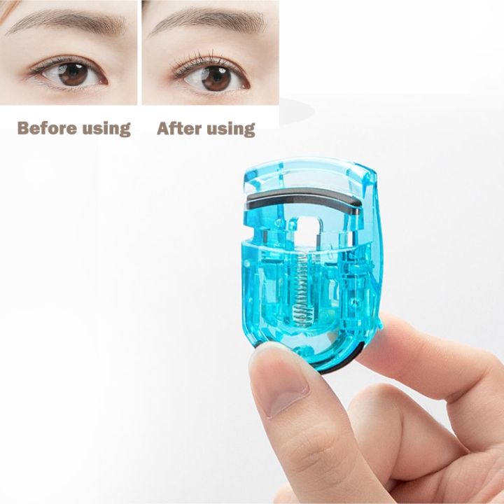 Portable 3D Eyelashes Curler Eye Lashes Curling Clip Lasting Styling Mini Eyelash Curler Beauty Makeup Eyelash Tools