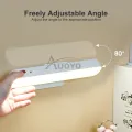 Auoyo LED Light Table Lamps USB Powered Touch Sensor Re-mote Con-trol Timing Lamps Wall Lamp for Dormitory Kitchen Cabinet Wardrobe. 