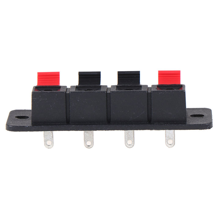 2Pcs%204%20Positions%20Spring%20Connector%20Terminal%20Audio%20Speaker%20Terminals%20Wiring%20Clip%20-%20Image%206