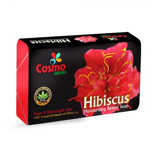 COSMO Hibiscus Moisturising Beauty Soap 80g