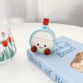 Cover for 4 Case 2024 3D Cartoon Cute Bear Earphone Earbuds Cover for Pro 2 3 2 1 Charging Bags. 