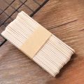 100 Wooden Craft Stick Paddle Popsicle Stirrers Summer DIY Ice Cream Sticks-50. 