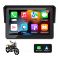 5 Inch Portable Motorcycle Waterproof Display Motorcycle Wireless for Carplay Android Auto GPS Navigation Smart Screen Easy to Use. 