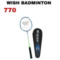 Wish Badminton Racket 770 (Single Piece) / Badminton Racket WISH 770 (Single Piece). 