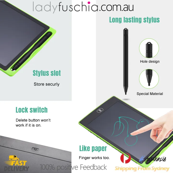 LCD Writing Tablet 8.5 Inch Electronic Digital Electronic Graphics Drawing Board Doodle Pad with Stylus pen Gift for kids 8.5inch LCD Writing Tablet Electronic Writting Doodle Board Digital Colorful Handwriting Pad Drawing Graphics Kids Birthday Gift 82
