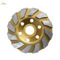 Diamond Grinding Cup Wheel 4" 12 Segment Grinding Wheel for Woodwork Carving 16 holes. 